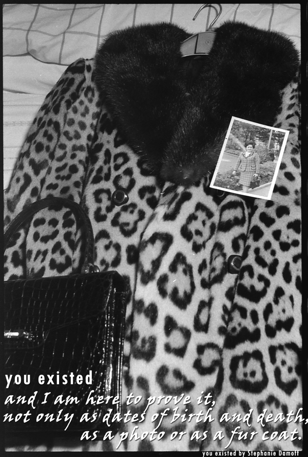 you existed by stephanie damoff